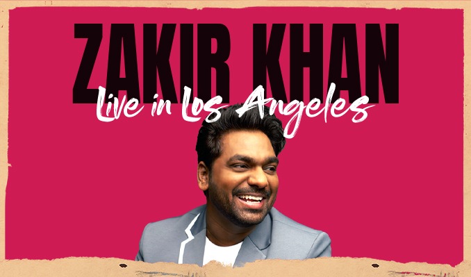 Zakir Khan Live - The United Theater on Broadway, US